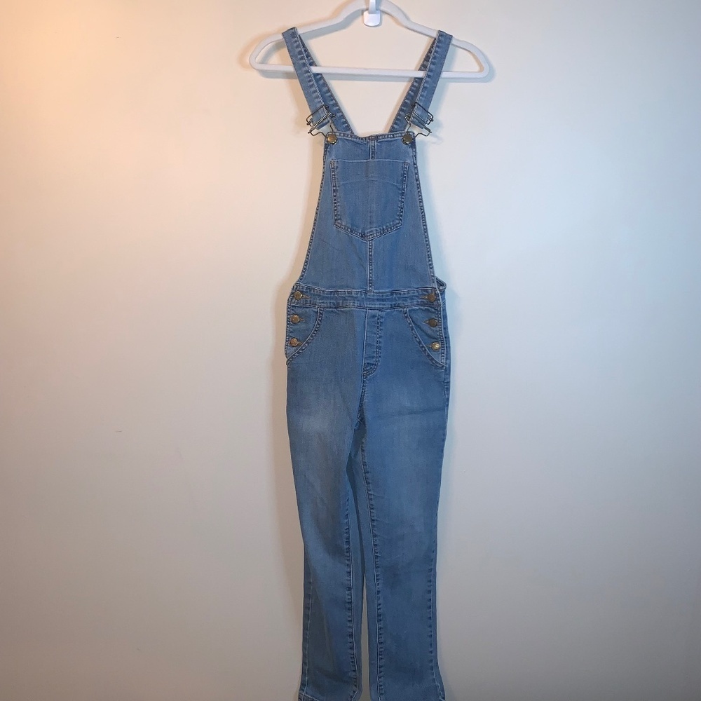 Farm Rio Jean Overalls Petite - Picture 2 of 13